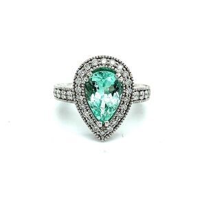 Natural Emerald Diamond Ring Size 6.5 14k Gold 3.27 TCW Certified $7,950 216675